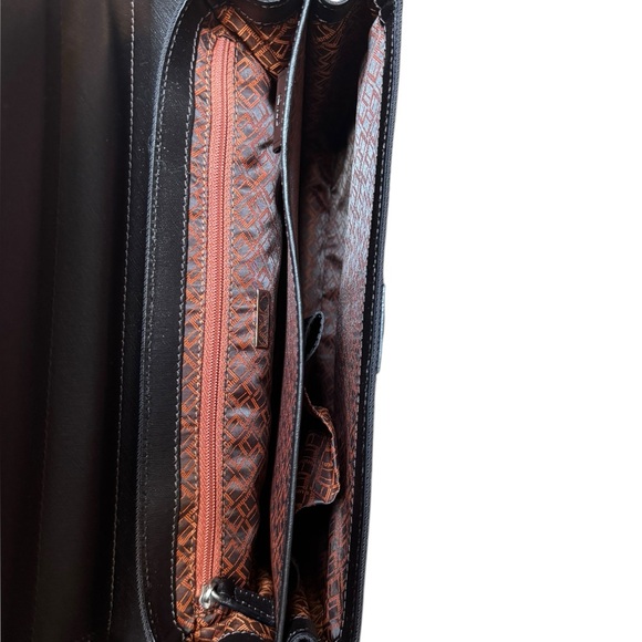 Dunhill Black Clutch with Wristlet NWOT - Picture 11 of 12